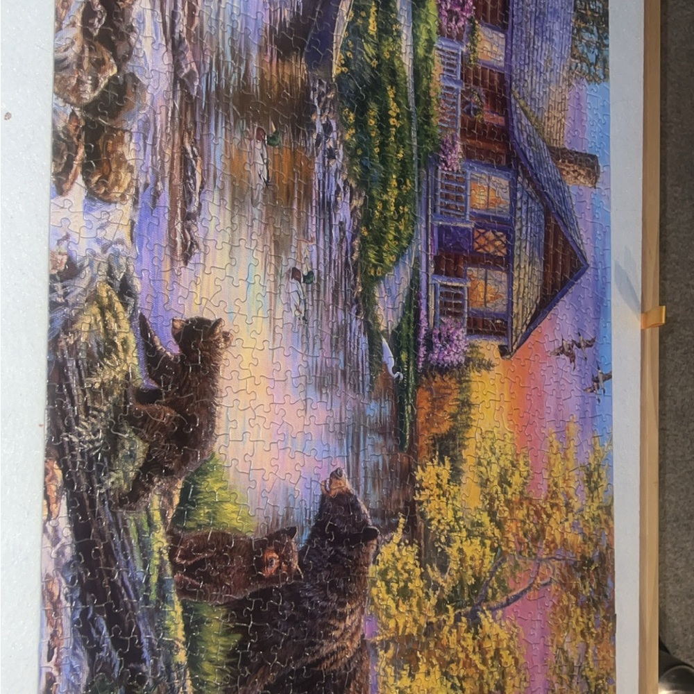 Scenic Bear Family Puzzle - 1000 Pieces